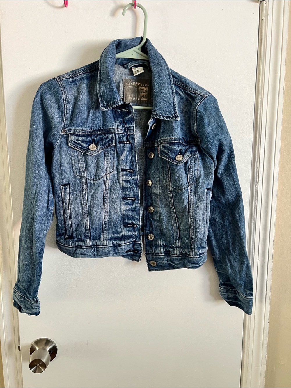 Levi's Classic Blue Denim Trucker Jacket